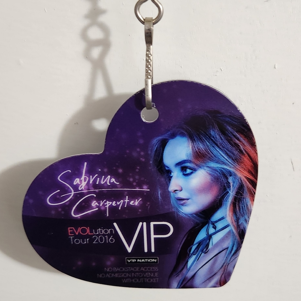 Sabrina Carpenter Evolution tour VIP Pass